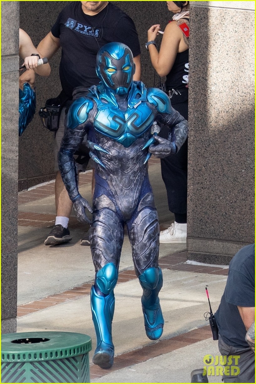 traje de Blue Beetle