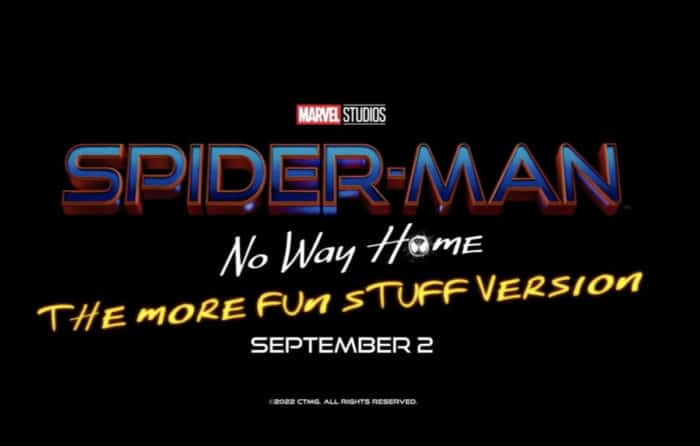 spider-man no way home recibe un reestreno en cines