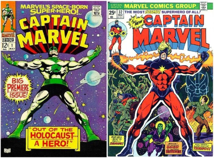 Mar-Vell, el Capitán Marvel original de Marvel Comics