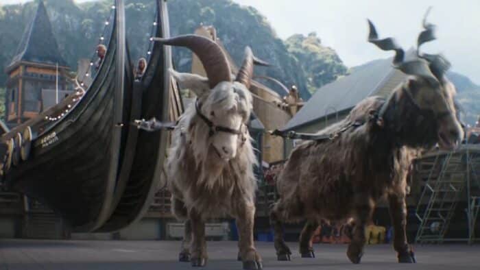 Las cabras de Thor: Love and Thunder