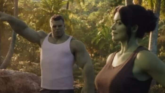 She-Hulk rompiendo la cuarta pared