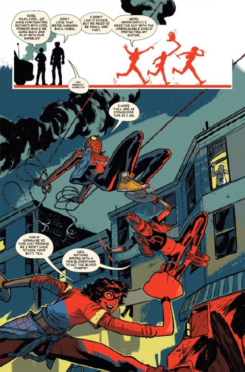 Daredevil, Marvel Comics, Noticia Cómics, Spider-punk, Spider-Verso