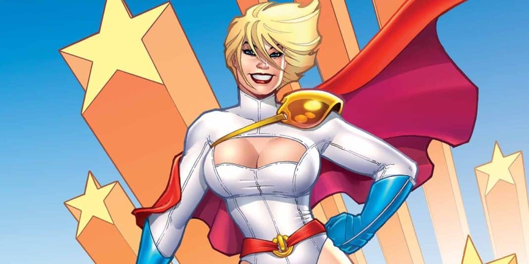 Power Girl power man marvel comics dc comics