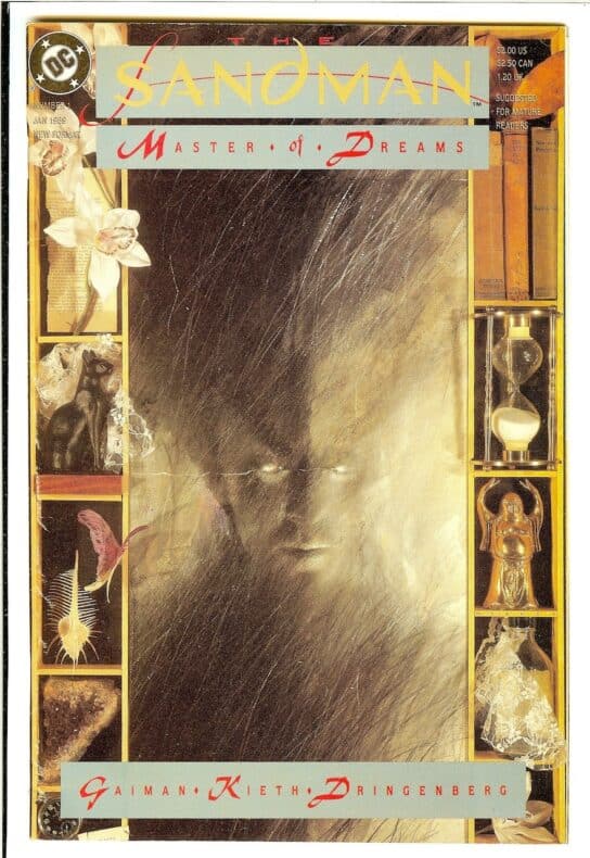 portada de The Sandman, de Dave McKean