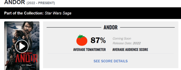 Andor - Rotten Tomatoes