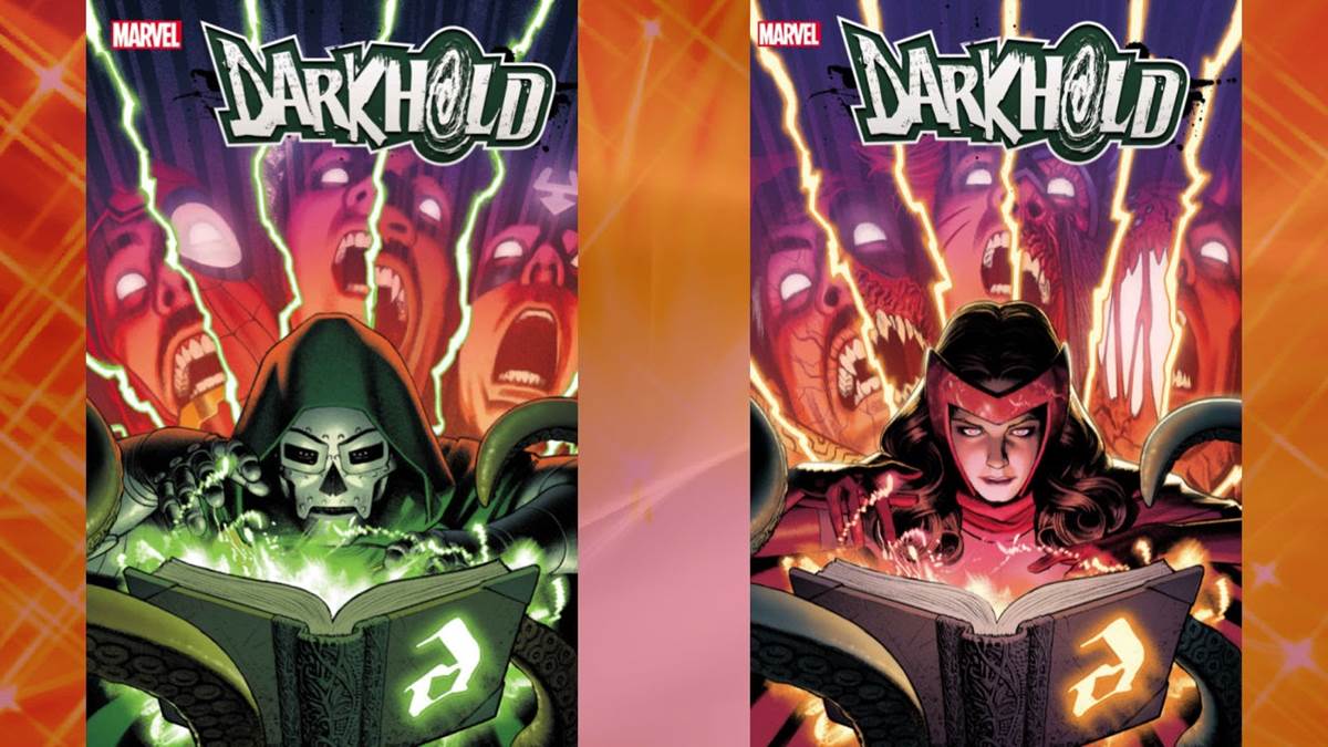 darkhold bruja escarlata marvel