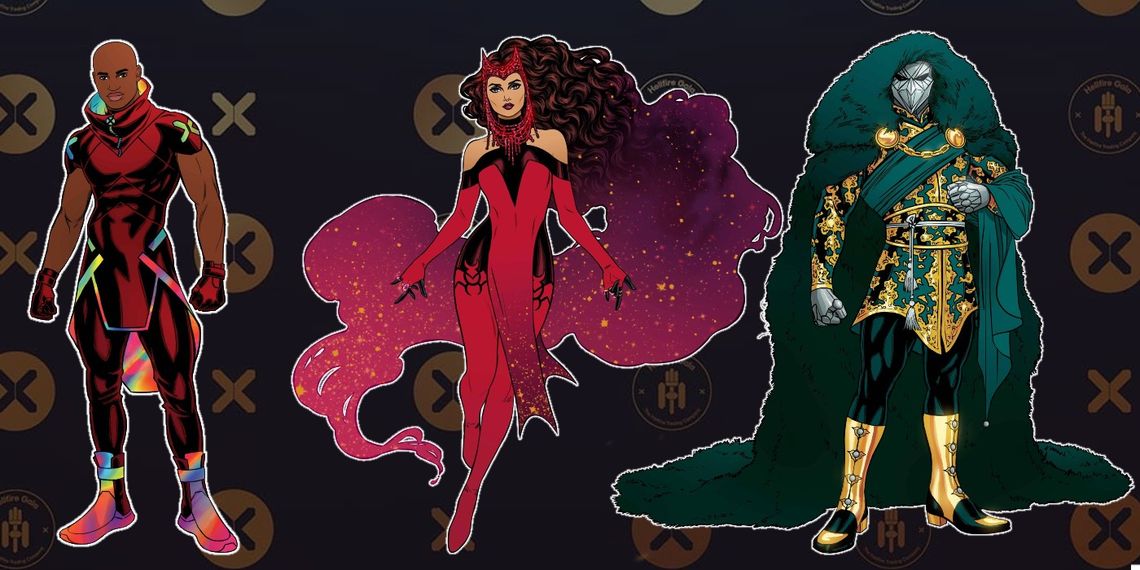 10 Outfits fashion para la Bruja Escarlata, Emma Frost, Jean Grey y otros  héroes de Marvel Comics