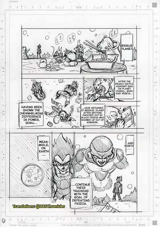 Capítulo 88 del manga de Dragon Ball Super presentó un homenaje a opening  de Dragon Ball Z