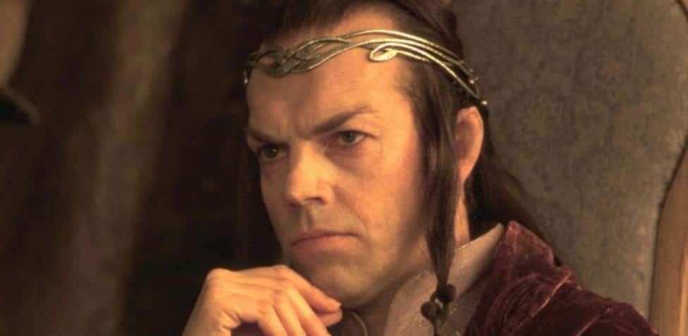 El señor de los anillos - Elrond - Galadriel