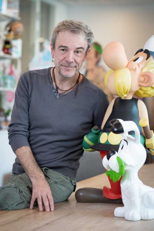 Fabrice Caro y Astérix