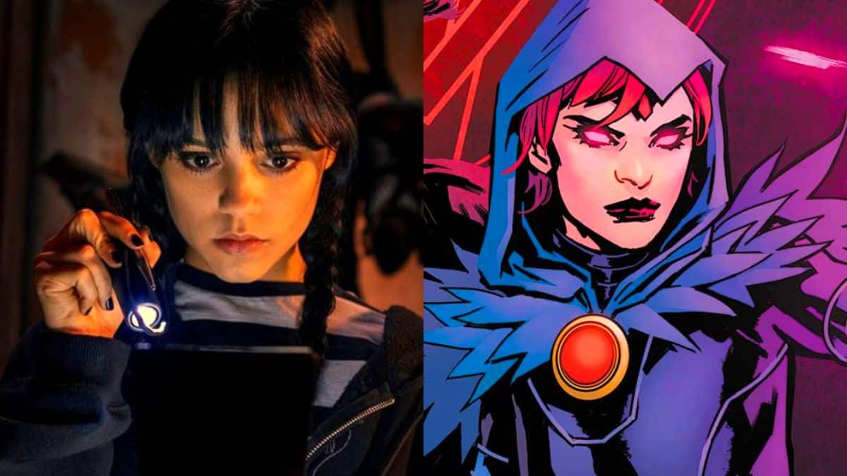 Titãs  Arte de fã mostra Jenna Ortega como a Ravena do DCU