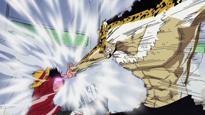 Luffy vs Lucci