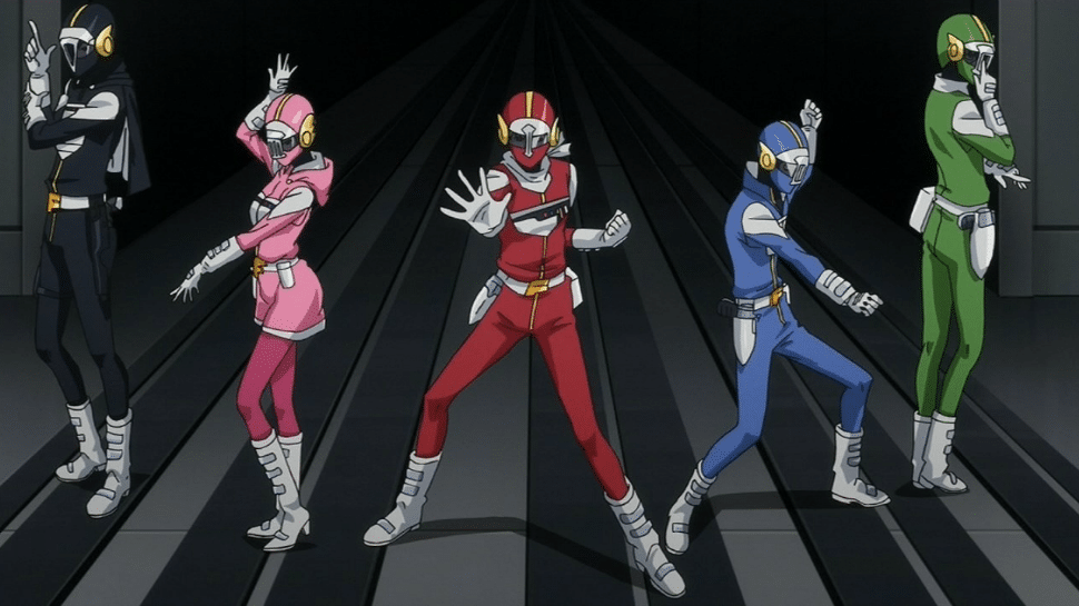 Power Rangers anime banner