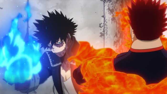 my hero academia dabi toya endeavor padre hijo