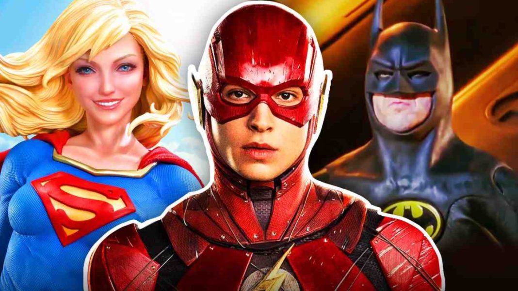 Flash - The Flash - Batman - Supergirl - DCU - Michael Keaton - Ezra Miller