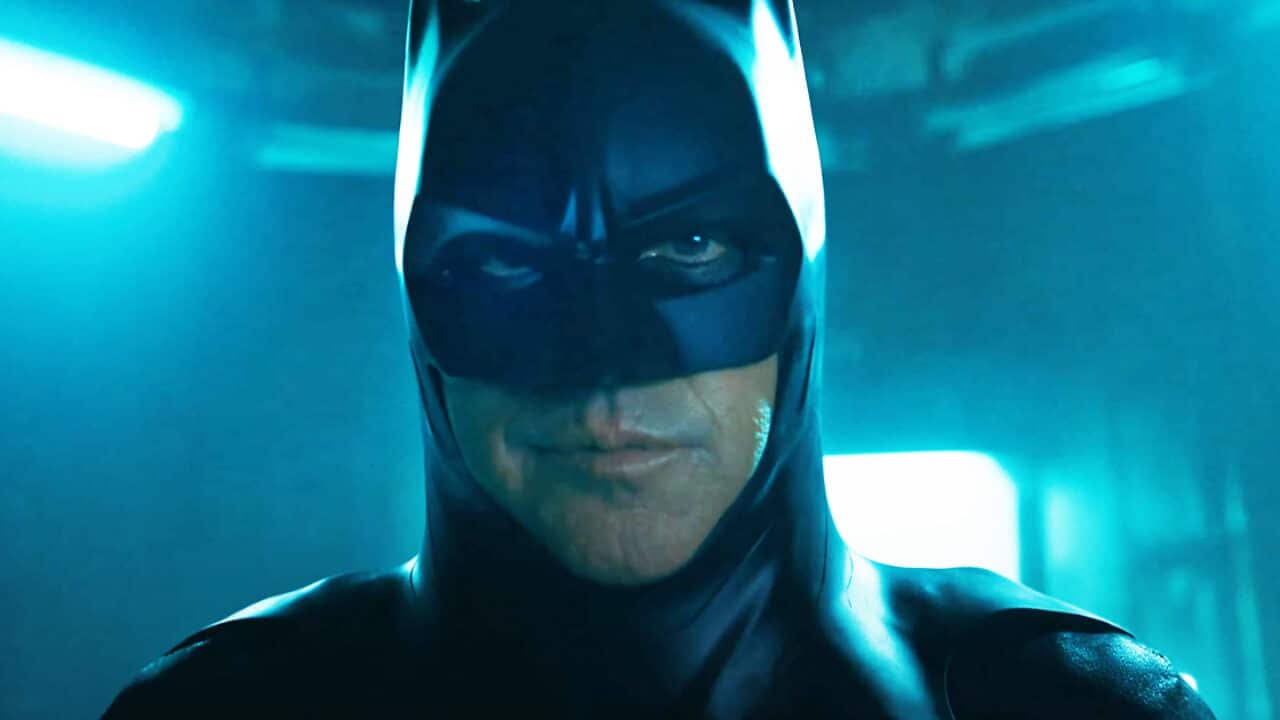 The Flash: primer vistazo al Batman de Michael Keaton