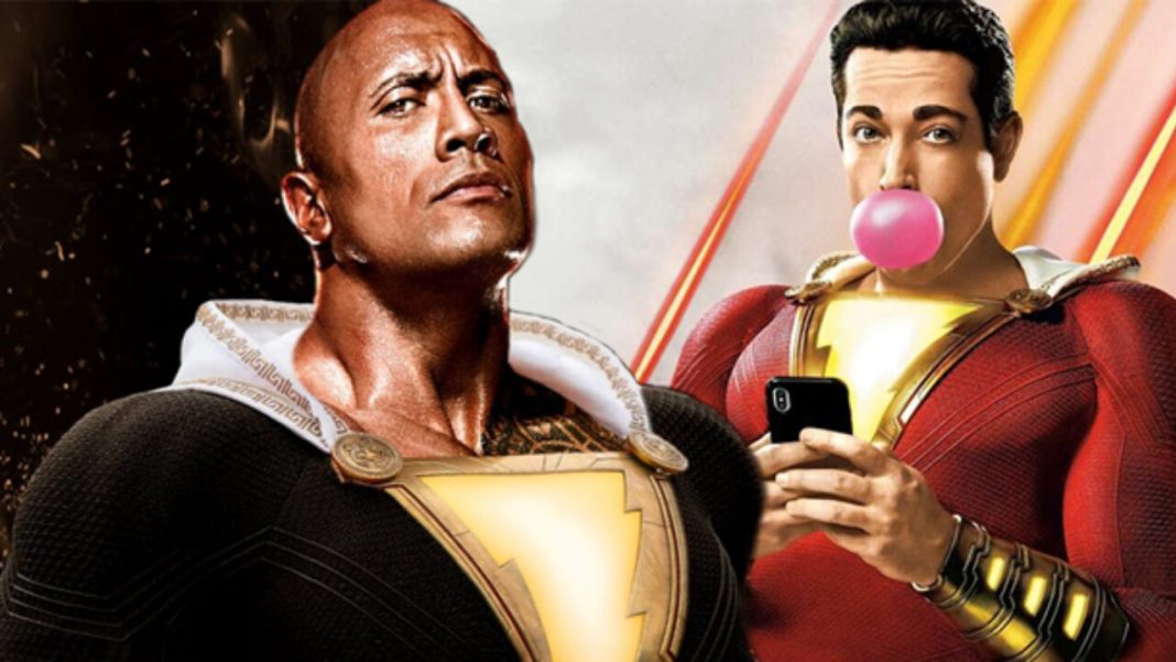 Shazam - Black Adam - Zachary Levi - Dwayne Johnson - DCU