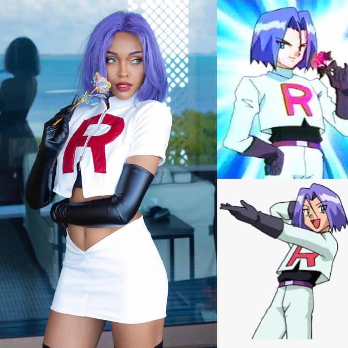 Cosplay de James - Pokémon - team rocket - CutiePieSensei