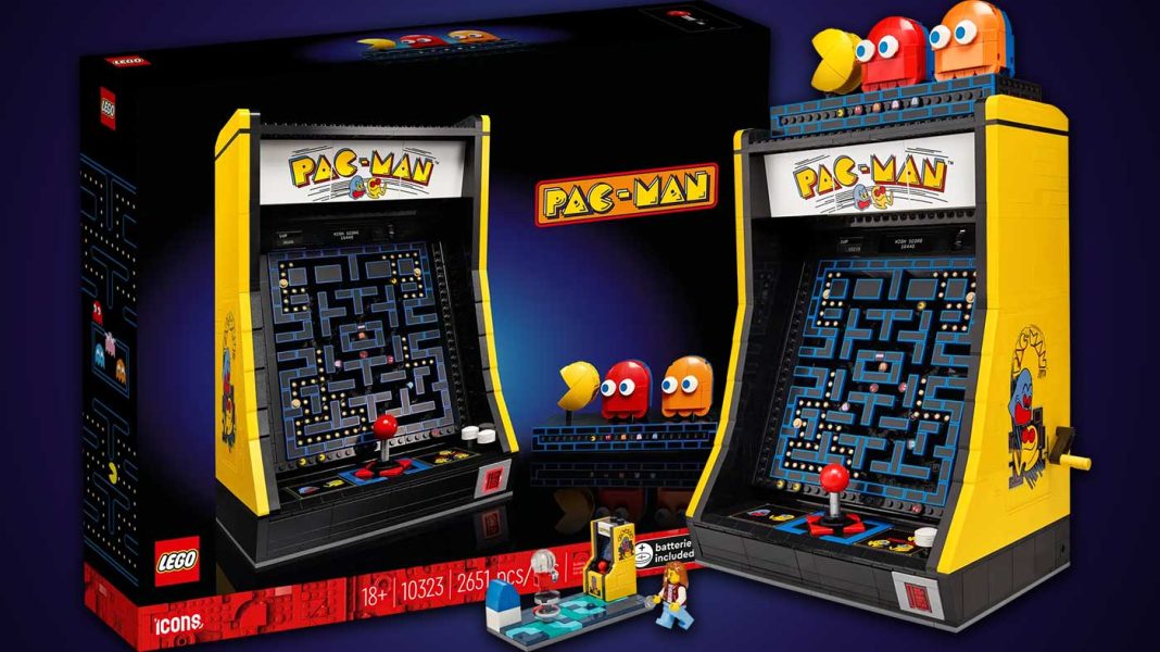 Set de lego - pac-man - arcade - máquina de pac-man