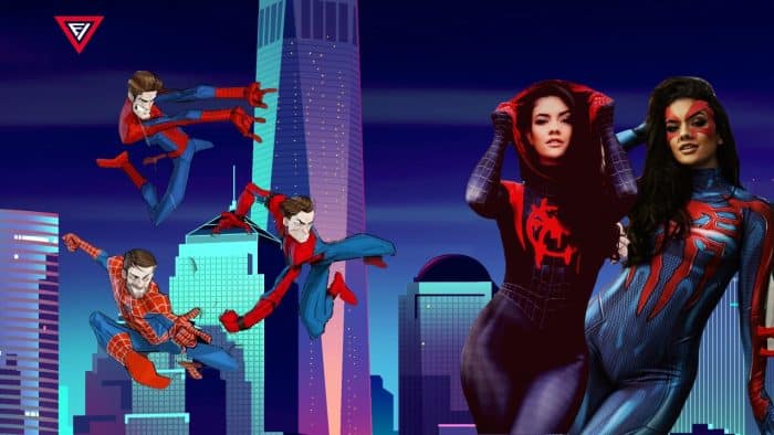 Cosplay del Spider-Verse