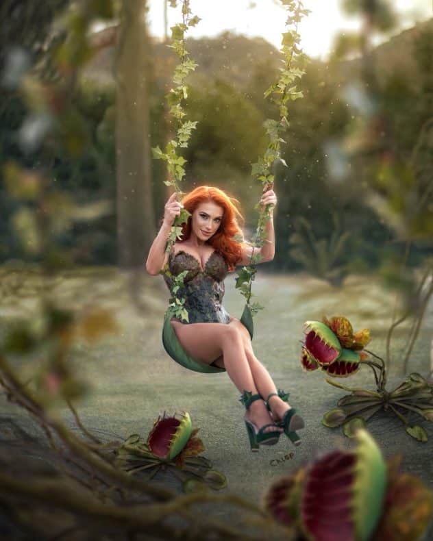 Cosplay de Poison Ivy - Universo DC -   Grace McClung -