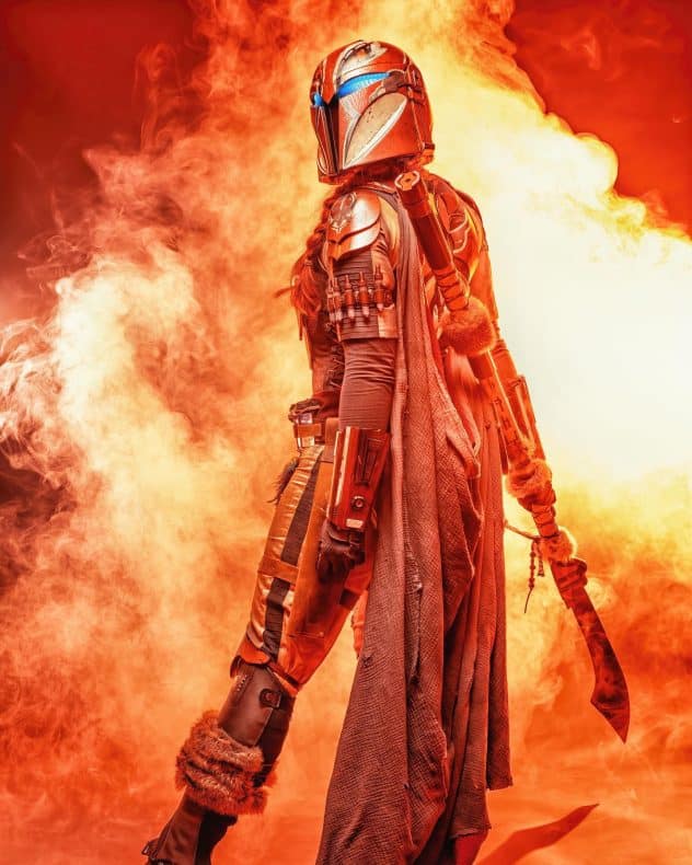 Cosplay mandaloriano - Star Wars - Sabine Wren - Marajadecosplay -