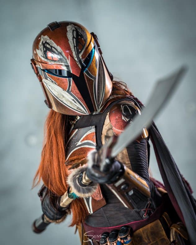 Cosplay mandaloriano - Star Wars - Sabine Wren - Marajadecosplay -