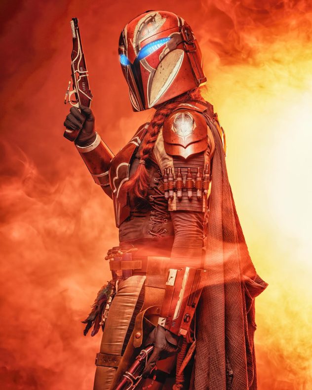 Cosplay mandaloriano - Star Wars - Sabine Wren - Marajadecosplay -