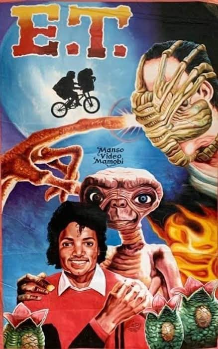 Carteles de cine clásicos africanos E.T