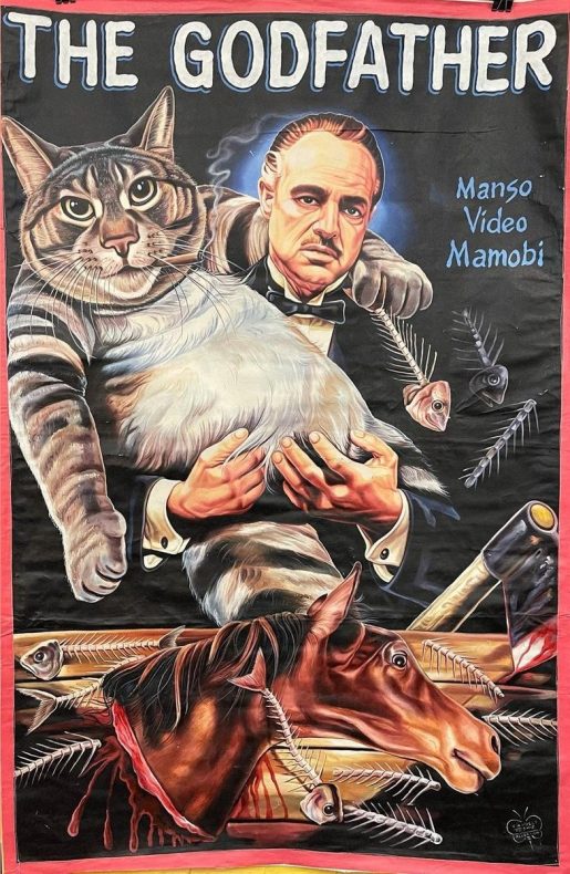 Carteles de cine clásicos africanos Padrino