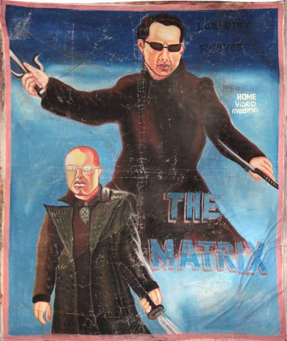 Carteles de cine clásicos africanos Matrix