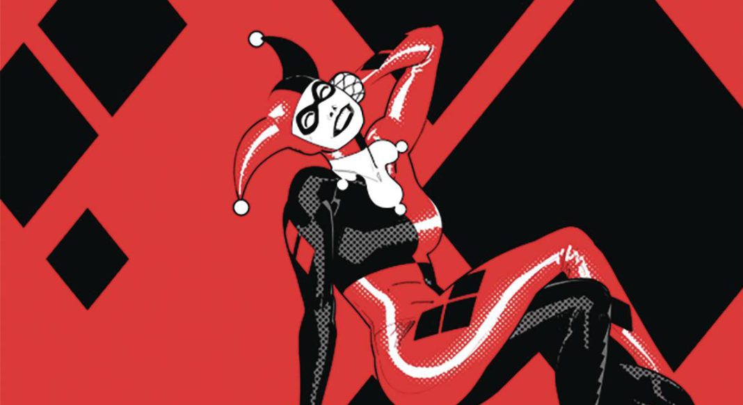 Harley Quinn: Black + White + Redder