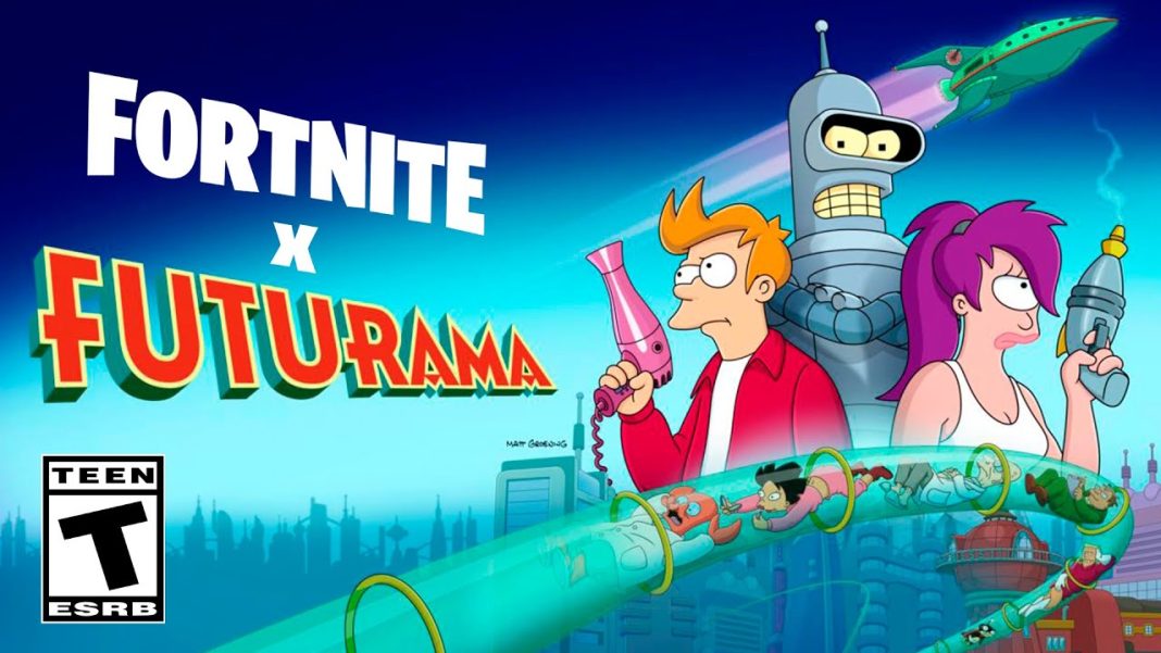 fortnite futurama