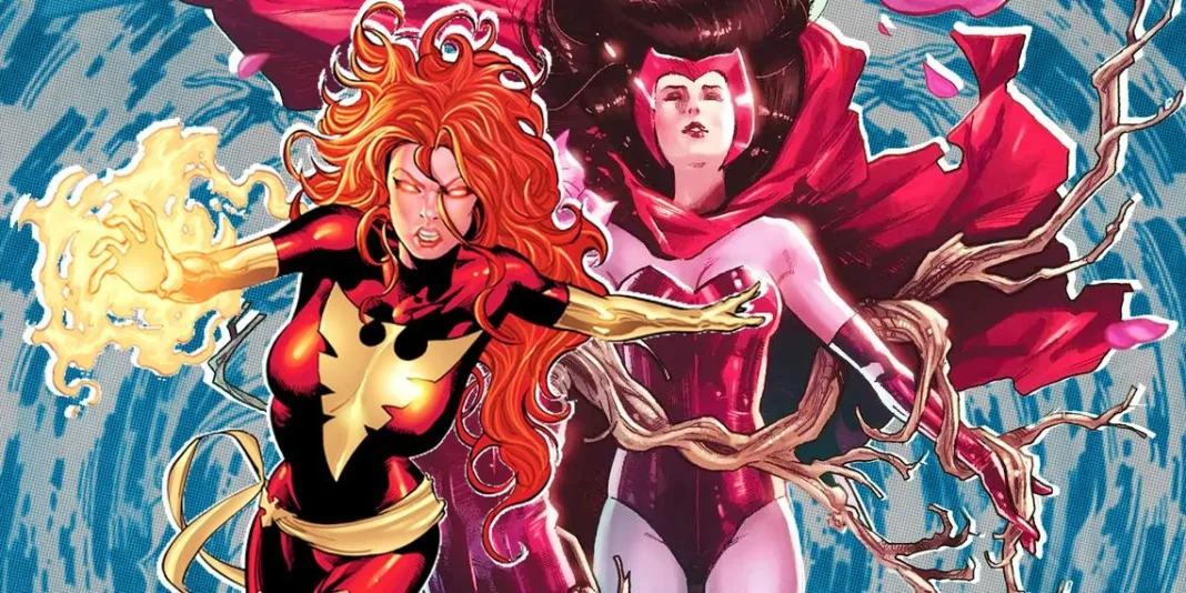 marvel bruja escarlata jean grey