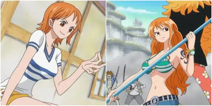 Nami One Piece de Netflix sexualizada