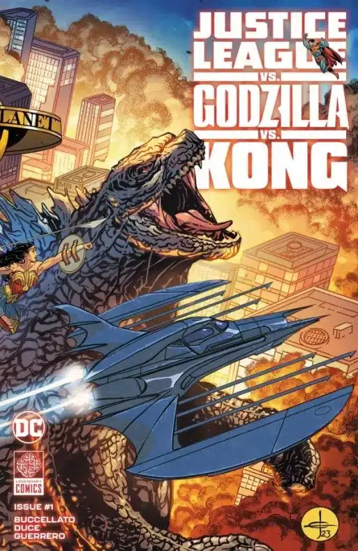 DC Comics, Godzilla, Kong, Liga de la Justica, Noticia Comics