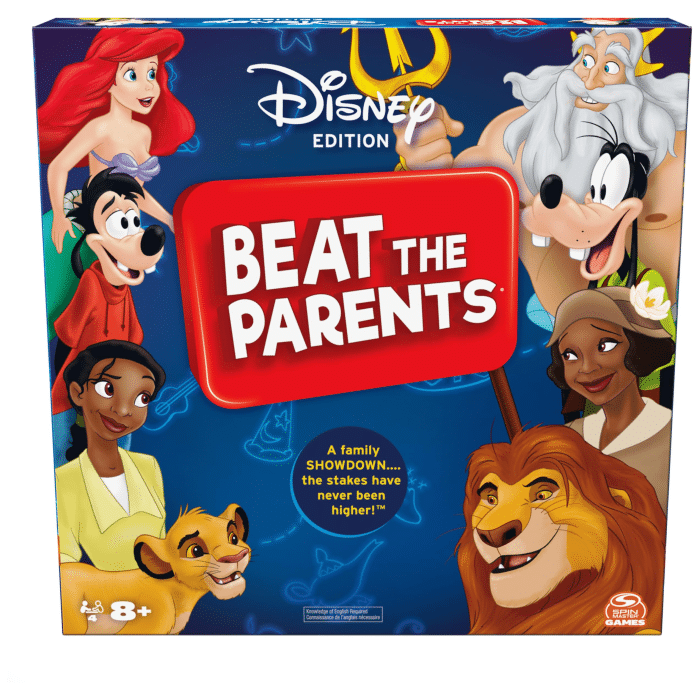 100 aniversario Disney, Beat the Parents: Disney Edition, cubo de Rubik, Juegos de mesa Disney, juegos en familia, Rubik's Disney Platinum Cube