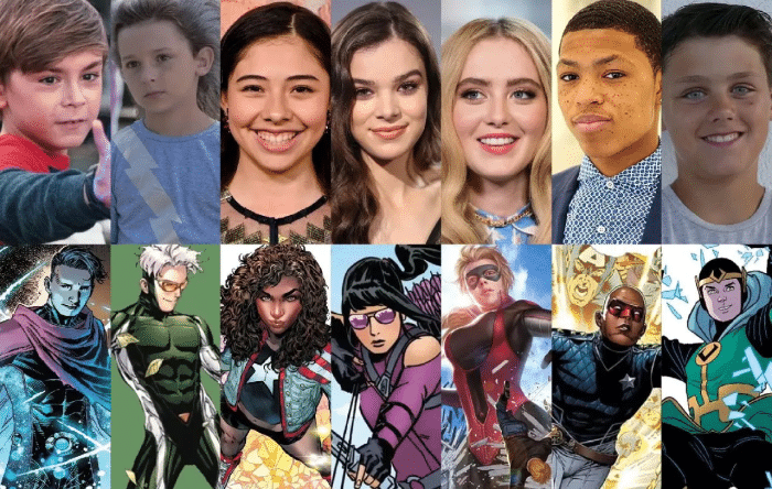 America Chavez y Cassie Lang, Jóvenes Vengadores, Kathryn Newton, UCM, Xochitl Gomez