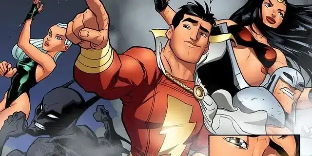 Campeones del Mago, Justice League Beyond 2.0, Liga de la Justicia, shazam, Superhéroe más poderoso