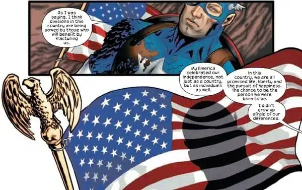 Orchis anti-mutante, discurso do Capitão América, discurso de Steve Rogers, Vingadores Desconhecidos
