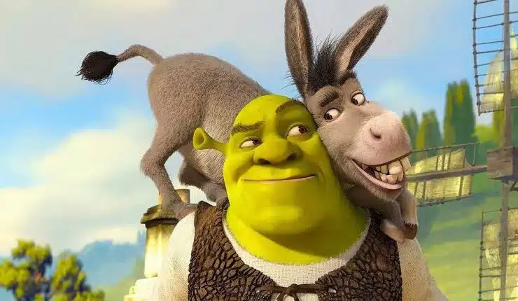 Burro y Shrek, El gato con botas, Mike Myers Shrek, Película Shrek 2025, Shrek 5