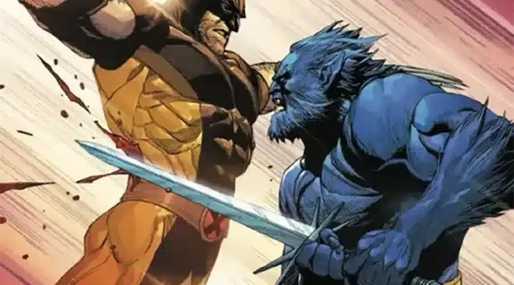 Modifications apportées au personnage de Beast, Future Beast chez Marvel, Hank McCoy X-Force #49, Marvel Universe X-Men Beast