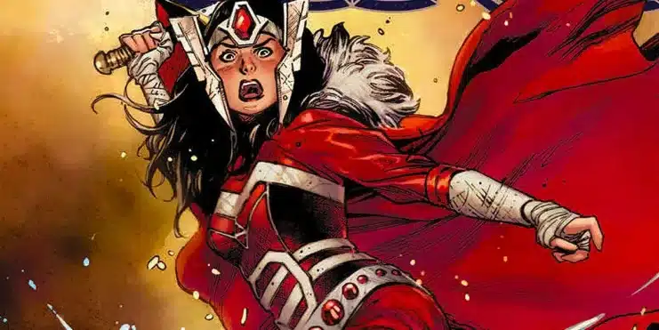 Guerrero Asgardiano Sif, Lady Sif Vengadores, Nuevo Equipo de Vengadores, Trono de Thor Asgard, Ultimate Universe Marvel