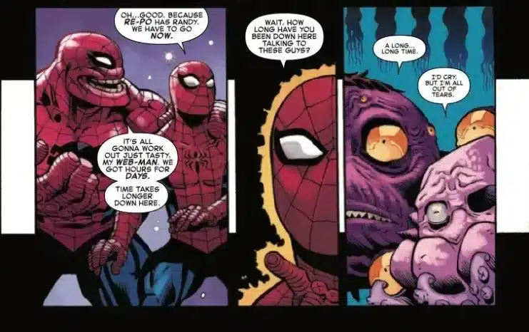 Limbo, Peter Parker, Rick-Rap, Homem-Aranha, O Espetacular Homem-Aranha #38