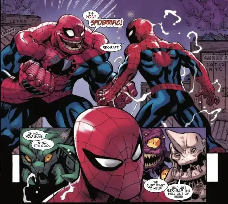 लिम्बो, पीटर पार्कर, रिक-रैप, स्पाइडर-मैन, द अमेजिंग स्पाइडर-मैन #38