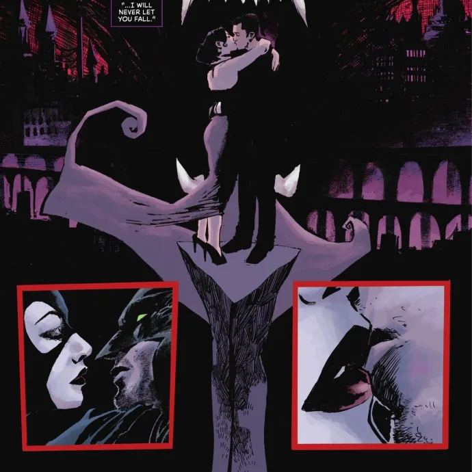 Família Morcego, Batman e Mulher-Gato, Mulher-Gato salva o Batman, Detective Comics #1077, Familia Orgham