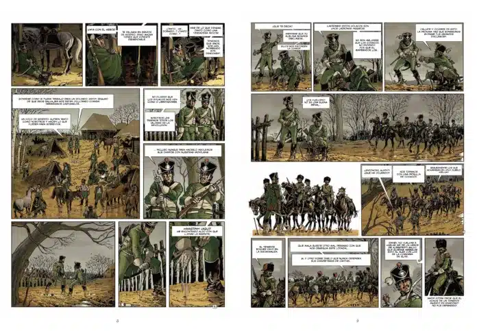 Cómics de Jartum, Cómics de guerra, Cómics europeos, Cómics históricos