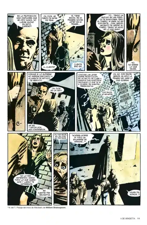 Alan Moore, DC, DC Comics, ECC Ediciones, V for Vendetta