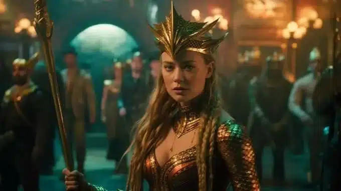 Amber Heard in DCEU, Aquaman & The Lost Kingdom, DC Extended Universe, Mera in Aquaman