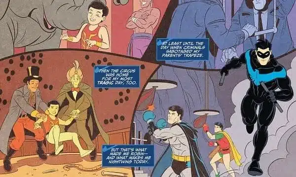 Batman, bande dessinée, Halley's Circus, Nightwing, Scooby Doo